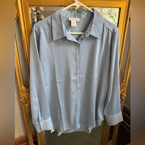 Rachel Zoe Blue Blouse - Picture 2 of 5
